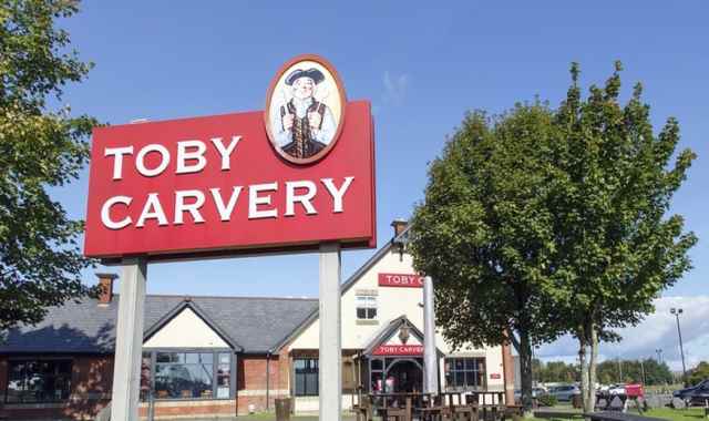 Toby Carvery  restaurant banner