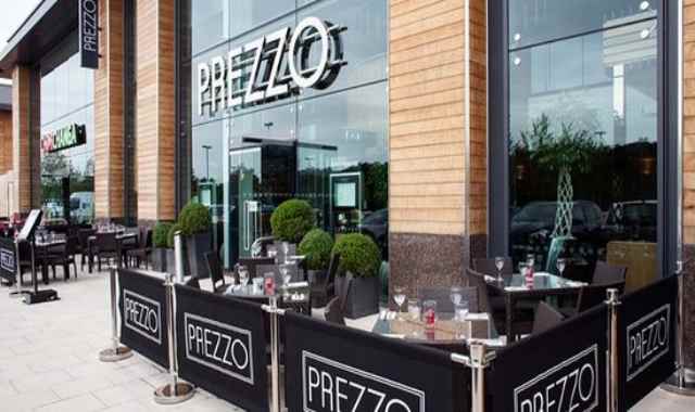 Prezzo restaurant banner