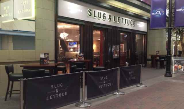 Slug & Lettuce restaurant banner