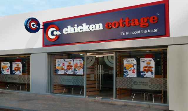 Chicken Cottage restaurant banner