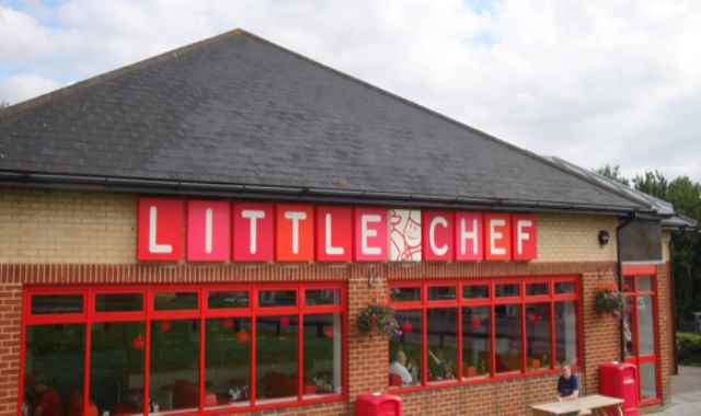 Little Chef restaurant banner