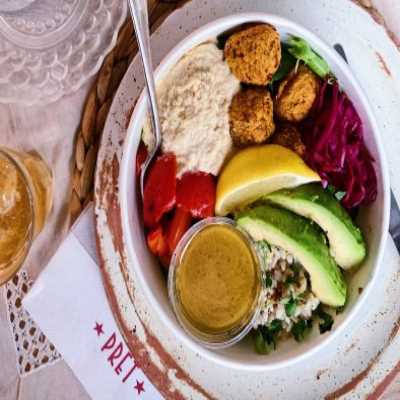 Falafel & Humous Rice Bowl