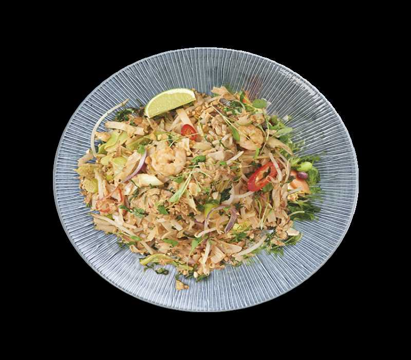 chicken + prawn pad-thai